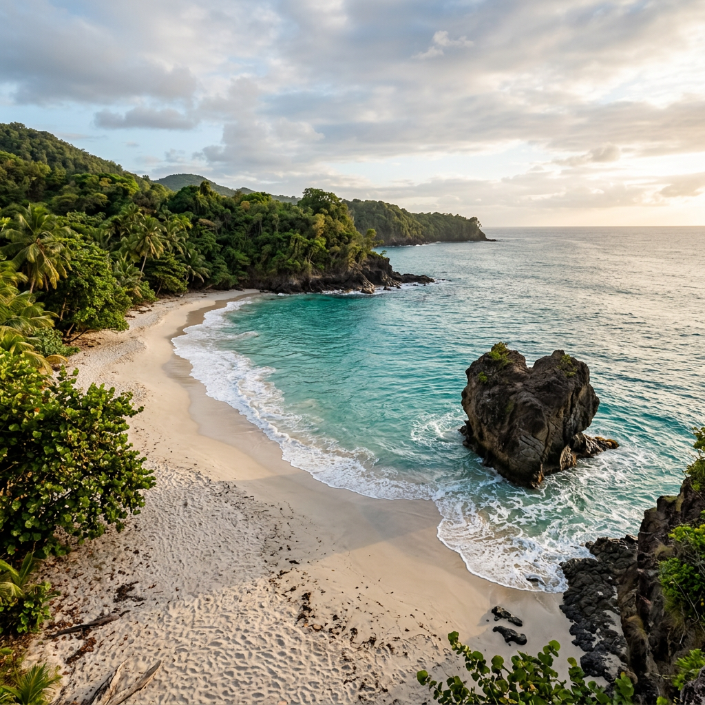 Anse Grosse Roche : Plage Cachée de Martinique